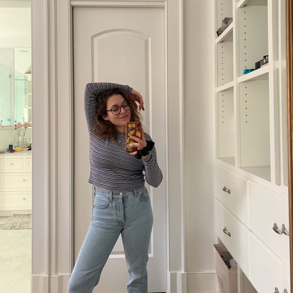 stripper brandy melville top